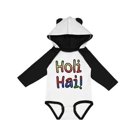 

Inktastic Holi Hai Festival of Colors Gift Baby Boy or Baby Girl Long Sleeve Bodysuit