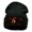Black, variant on Zion Embroidered Long Knitted Beanie - Navy OSFM