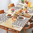 thumbnail image 2 of Brown Bigfoot Pattern Summer Placemats Table Placemats Set Of 4-Linen Kitchen Washable Placemats Table Mats 11.8"x17.7" Non-Slip Heat Resistant, 2 of 6