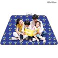 thumbnail image 1 of Soidarity Colchoneta de Picnic impermeable plegable para exteriores a cuadros rojos y blancos, almohadilla gruesa de moda, transpirable, suave, portátil, carpas dinosaurio 150 * 150cm Soidarity OD001135-10, 1 of 6
