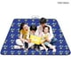 thumbnail image 1 of Greeniant Colchoneta de Picnic impermeable plegable para exteriores a cuadros rojos y blancos, almohadilla gruesa de moda, transpirable, suave, portátil, carpas dinosaurio 150 * 150cm Greeniant OD001135-10, 1 of 6