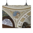 thumbnail image 2 of Print: Librarian's Room. Circular Mural In Pendentive Of The Librarian's, 2 of 4