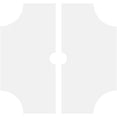 thumbnail image 4 of 28"OD x 3"ID x 9 1/4"C x 1"P Haus Architectural Grade PVC Contemporary Ceiling Medallion, Two Piece, 4 of 11