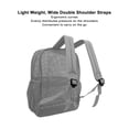 thumbnail image 6 of Mesh Backpack Heavy Duty Lightweight Large Capacity Washable See Through Backpack for Swimming Beach Sports Gray, 6 of 8
