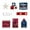 Red, variant on Independence Day 4Th Of July 250 Anniversary Usa Flag Red, White Blue Independence Day Party Home Decoration Tray Decoration Party Decoration