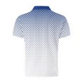 thumbnail image 4 of Styesk T-Shirts pour Hommes Imprimé Décontracté Sport Bouton Manches Courtes Col Rabattu Blouse Chemise, 4 of 5