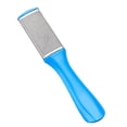 thumbnail image 2 of Qarigey Portable Foot File Stainless Steel Scrubber Remover Removers Salon Householde Beauty Tools Plastic Callus Handle Cuidado de los pies Azul 17x3.2x0.8 cm Qarigey CE1371-00B, 2 of 6