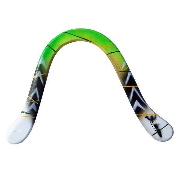 Delicate Arch Boomerang from Colorado Boomerangs 50 yard flight path