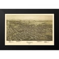 thumbnail image 2 of Moyer 24x17 Black Modern Framed Museum Art Print Titled - Corry Pennsylvania - Moyer 1895, 2 of 5
