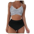 thumbnail image 1 of WILLBEST Traje de Baño Para Mujer, Conjunto de Bikini Para Mujer, Traje de Baño de Cintura Alta Con Estampado de Leopardo, Push Up, Traje de Baño Sexy, Conjunto de Tankinis, 1 of 3