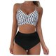 thumbnail image 1 of WILLBEST Traje de Baño Para Mujer, Conjunto de Bikini Para Mujer, Traje de Baño de Cintura Alta Con Estampado de Leopardo, Push Up, Traje de Baño Sexy, Conjunto de Tankinis, 1 of 3