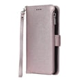 thumbnail image 1 of Funda tipo cartera para iPhone X/XS con cordón y tarjetero de piel sintética, 1 of 5
