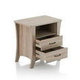 thumbnail image 6 of HomeRoots Furniture Nightstand, Rustic Natural - Particle Board, MDF Rustic Natural, 6 of 7