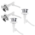 thumbnail image 2 of 4Pcs Toilet Switches Closestool Tank Button Switch Replacement Accessory, 2 of 9