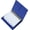 Blue, variant on 100 Pack 3x5 Lined Index Cards with Ring Binder Holder, 10 Dividers Pre-Punched, Leather Organizer for Study Flashcards Note Taking – Black