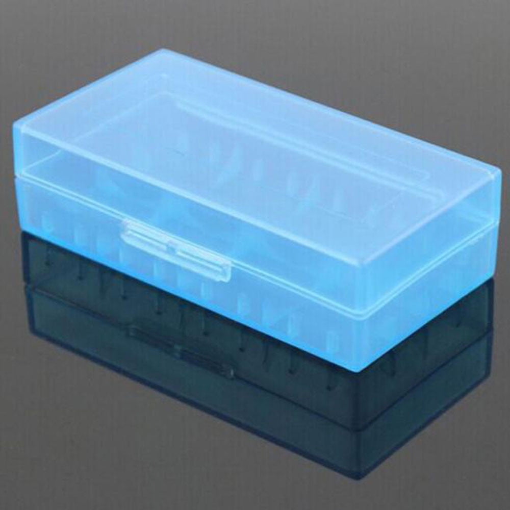 2x 18650 Li-ion Battery Case Holder Cell Batteries Storage Box Container Plastic 