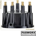 thumbnail image 3 of Mercruiser Thunderbolt V8 Distributor Cap Rotor Spark Plug Wires Kit Set 5.0 5.7 7.4 8.2 350 by FASWORX, 3 of 6