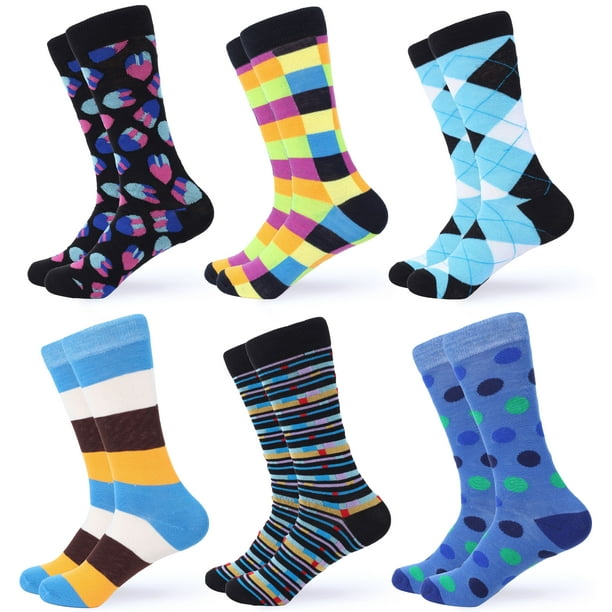 Gallery Seven - Gallery Seven Mens Dress Socks Funky Colorful Socks for ...