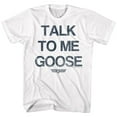 thumbnail image 1 of Top Gun Talk Goose White Adult T-Shirt, 1 of 2