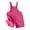 Pink, variant on JoyHoop Girls Summer Sleeveless Casual Romper Strap Shorts Jumpsuit with Pockets
