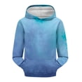 thumbnail image 6 of Mercatoo Oversized Gradient Color Hoodies for Girls Long Sleeve Cotton Pullover Hoodie Sweatshirts Trendy Cute Teen Kids Clothes, 6 of 7
