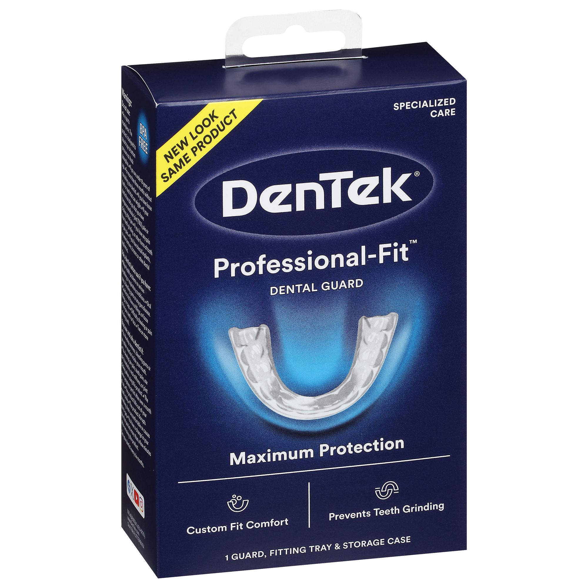 DenTek Mouth Guard for Nighttime Teeth Grinding, Professional-Fit Dental Guard, 1 Count