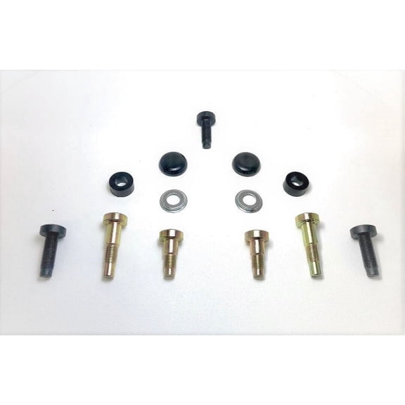 Fits Jeep Wrangler YJ 92-95 Male & Female REAR Seat Belt Bolts, Washers and Caps