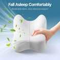 thumbnail image 5 of Memory Foam Knee Pillow for Side Sleepers, Adjustable Leg Support for Alignment, 5 of 6