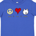 thumbnail image 4 of Inktastic Peace Love Westies Boys or Girls Toddler T-Shirt, 4 of 5