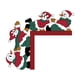 thumbnail image 5 of Xihbxyly Pegatina de Papá Noel para Puerta, Decoración Navideña con Reno y Diseño de Muñeco de Nieve, Fácil de Aplicar, Decoración Temporal, para Fiestas y Uso En El Hogar, Idea de Regalo Perfecta, 1, 5 of 5