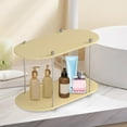 thumbnail image 3 of Estante de baño Estante de almacenamiento de maquillaje para baño sin taladrar cocina, 3 of 7