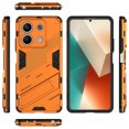 thumbnail image 3 of Pour Xiaomi Redmi Note 13 5G Punk Armor 2 en 1 Pce + Étui TPU (Orange), iPhone 16 Plus, 3 of 6