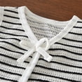 thumbnail image 5 of Gyexs 3T Girls Back to School Outfits Striped Bow Tank Top and Straight Leg Pants Summer Vacation Clothes Set #07 White 3-4 Years, 5 of 7