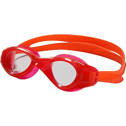 FINIS Nitro Red and Clear Swim Goggles for Children