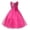 Rose, variant on StylesILove Lovely Sequin Flower Girl Dress, 5 Colors (5-6 Years, Red)