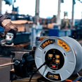 thumbnail image 4 of Luceco OTLP751512G4SL-US 75 ft. 15A 12 AWG Masterplug Heavy Duty Cord Storage Reel, 4 of 5