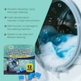 thumbnail image 3 of Washing Machine Cleaner Tablets Deep Cleaning, Remove Odor Mold & Residue, Front Load Top Load Washer Cleaner, HE Compatible, Fresh Scent, Laundry Appliance Maintenance, Eco-Friendly, 6 Month Supply, 3 of 9
