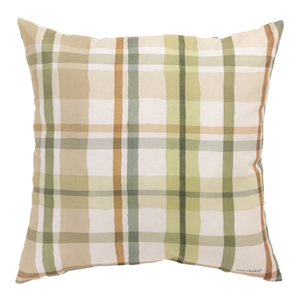 Pillow-Green-Green Fields-Indoor/Outdoor (18" x 18")