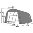 thumbnail image 4 of Sheltercoat 15 X 20 Ft. Wind And Snow Rated Garage Round Green Std, 4 of 11