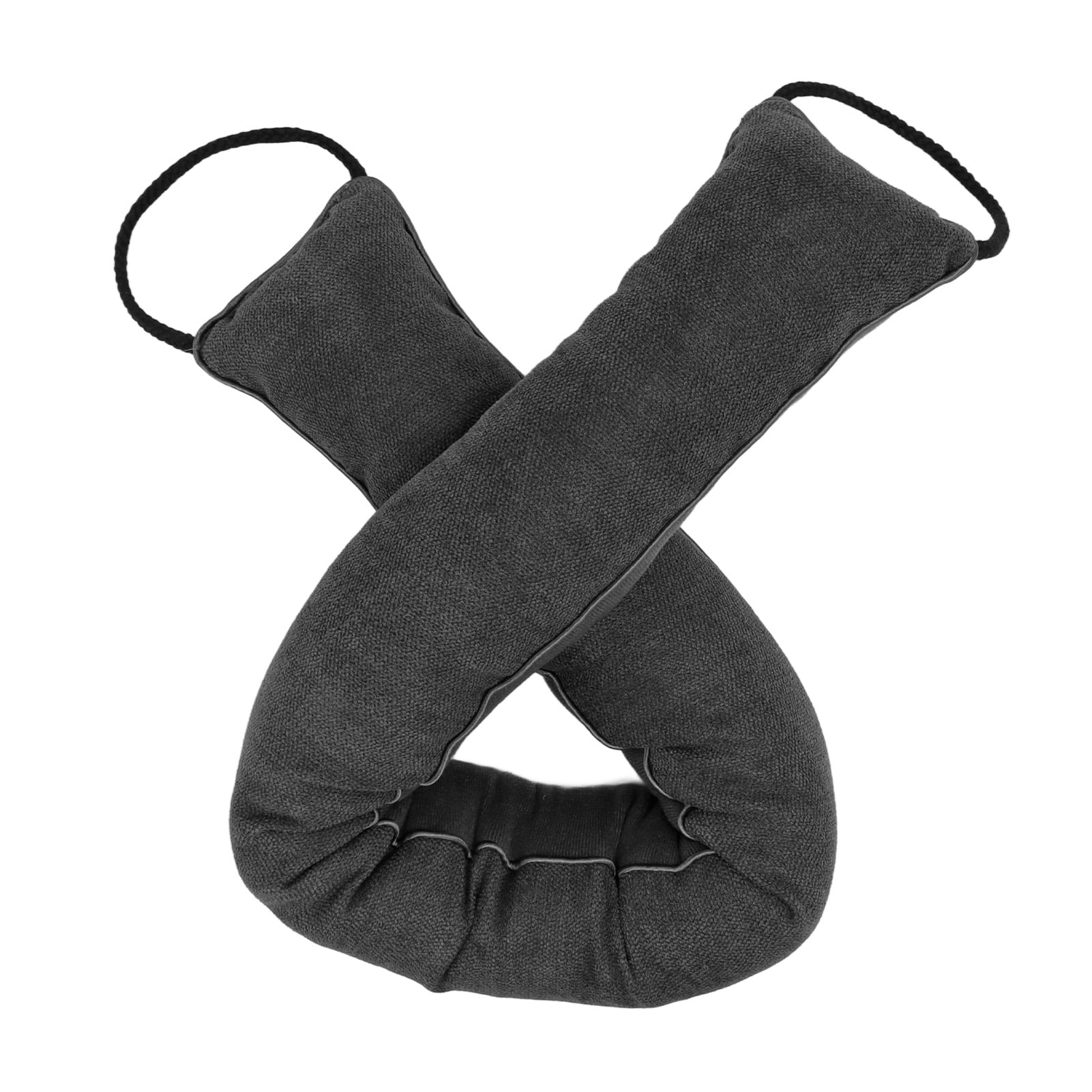 Door Snake Draft Stopper, Under Door Draft Blocker Washable Easy To Use For Summer Dark Grey