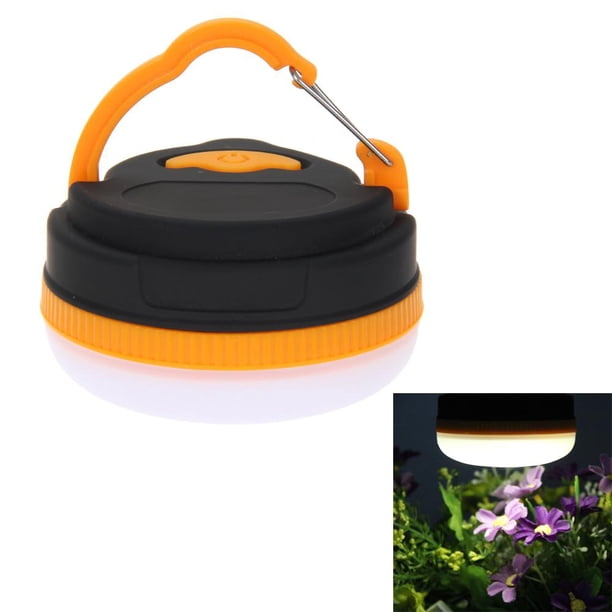 3pcs camping al aire libre luz LED portátil carpa noche linterna senderismo blanco Lamparas