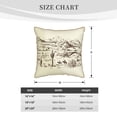 thumbnail image 4 of Xecao Wild West Desert With Cowboys Print Soft Velvet Decorative Throw Pillow Covers, Square Cushion Cases for Bed, Sofa, Living Room, Car, and Indoor Outdoor Use-16"x16", 4 of 8