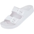 thumbnail image 1 of Men's Comfortable Classic Sandals with Adjustable Strap（white 43）, 1 of 4