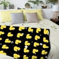 thumbnail image 2 of Custom Name Ruddy Duck Adult duck Blanket Kids Funny Blanket Suitable for Bedroom Living Room bed sofa Crib Couch Chair outdoor All Season Items That Yellow Duck Lovers Will Love 40"x30"for Pets, 2 of 6