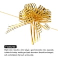 thumbnail image 4 of 20pcs 8 Inch Large Organza Pull Bow Metallic Chiffon Gift Wrapping Bows Ribbon, Gold/White/Silver/Purple, 4 of 6