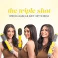 thumbnail image 2 of Cepillo para secador de pelo Drybar The Triple Shot 3 en 1 Voluminous, 2 of 8