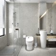 thumbnail image 5 of Escobilla de baño con soporte, escobilla de limpieza doméstica para baño, inodoro, RV, 5 of 5