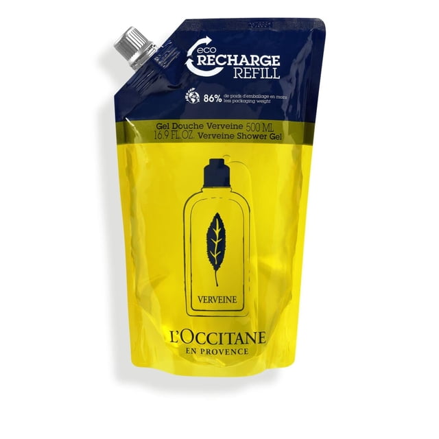 Recambio de gel de ducha L'Occitane Evigorizante Verbena 500 ml