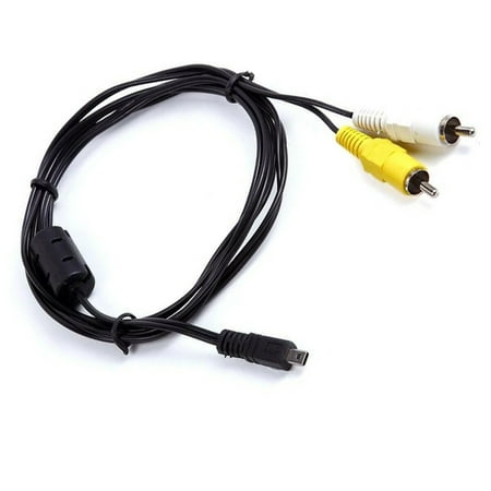 Kircuit Premium AV A/V Audio Video TV-Out HDTV Cable Cord Lead for Samsung WB350F Camera