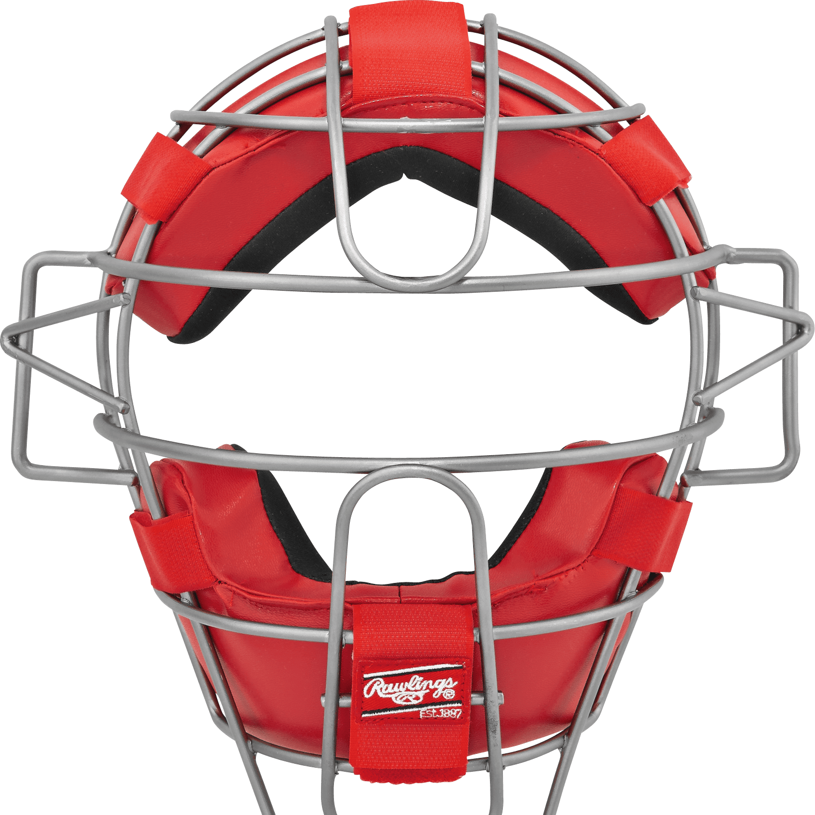 Download Ultra Lightweight Adult Catcher S Face Mask Scarlet Walmart Com Walmart Com PSD Mockup Templates